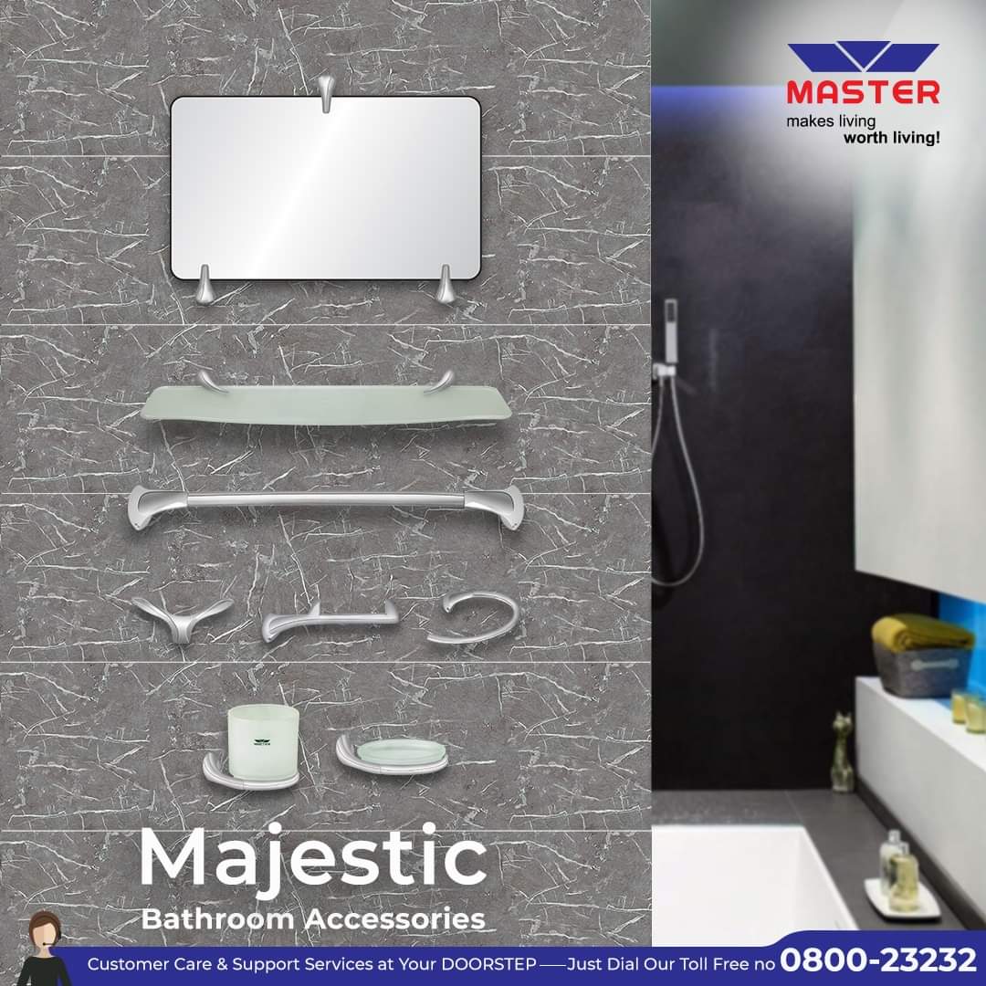 Master Sanitary CLASSIC Bathroom Accessories Set 6- pcs 2022A